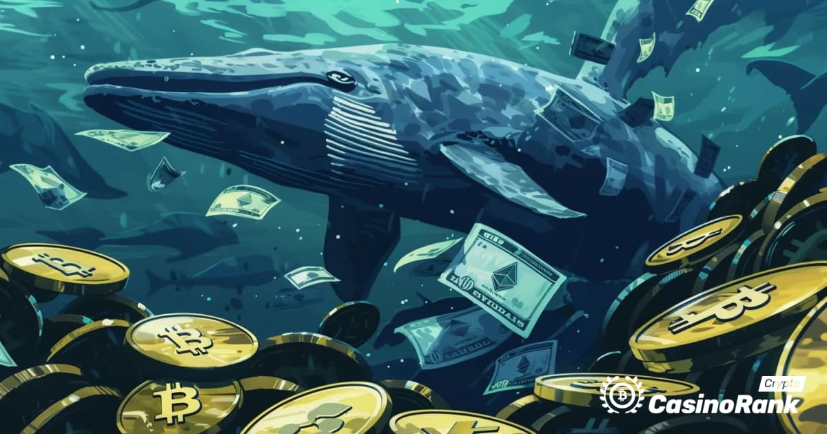 Ethereum stiger til en måneds højde, da hval akkumulerer ETH og låner millioner